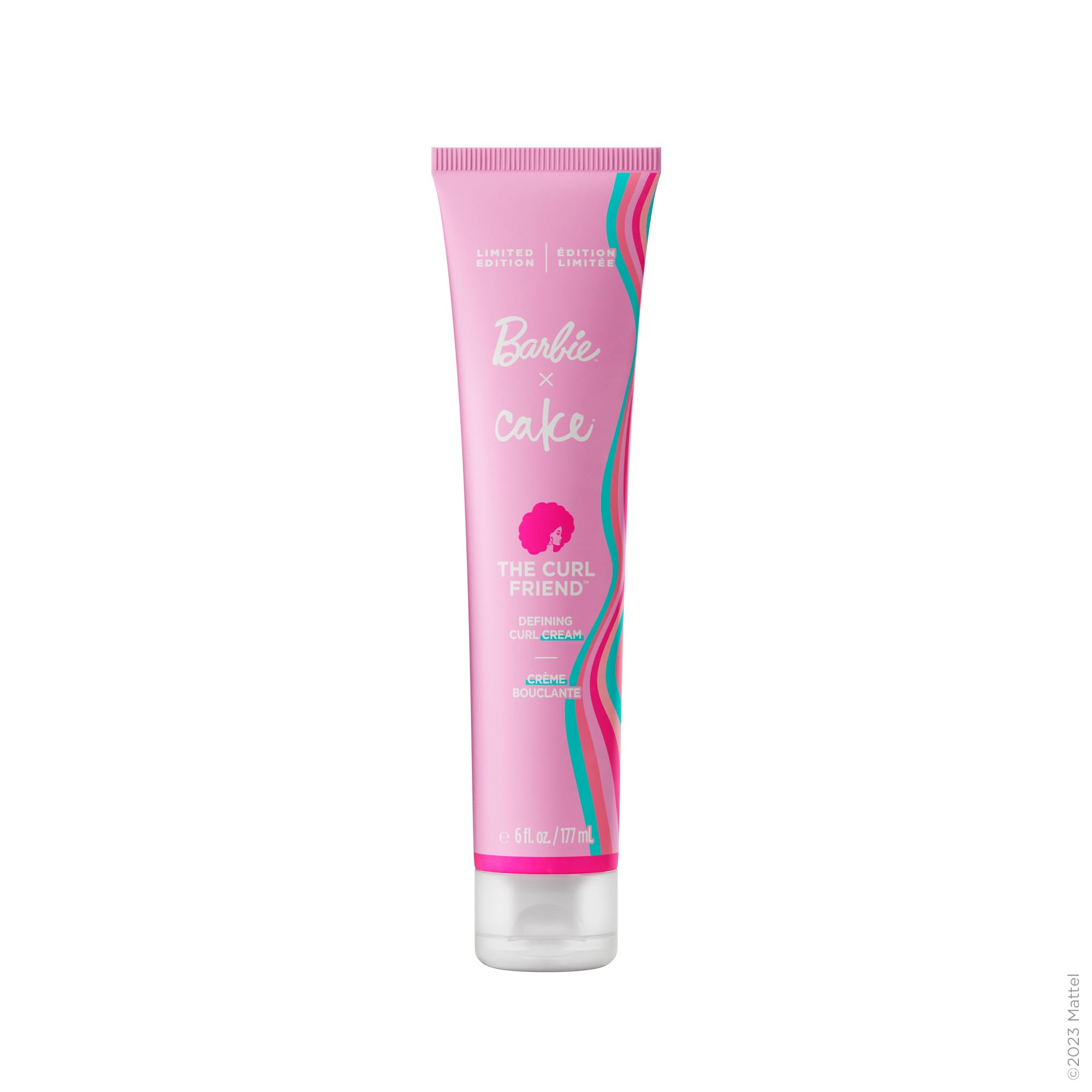 Cake Beauty Curl Defining Cream, The Curl Friend - Moisturizes and Defines Curls – For Frizz Control & Detangling - Avocado Oil, Soybean Oil & Shea Butter – For Curly Hair- 6 Fl Oz / 177 mL