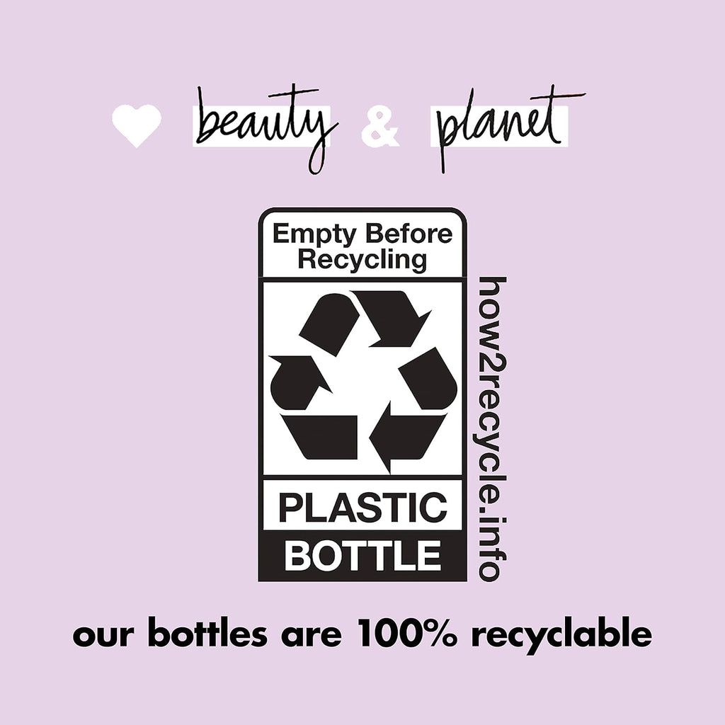 Love Beauty and Planet 100% Biodegradable Hydrating Conditioner Soothe & Nourish Dry Scalp Hemp Seed Oil & Nana Leaf Vegan, Silicone-free, Cruelty-free Hair Care 13.5 oz
